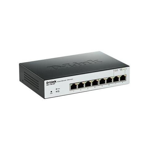 Switch DGS-1100-08P EasySmart 8 Porte Ethernet PoE Managed - Foto 1