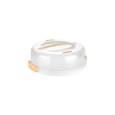 Porta torte basso c / tavoletta refrigerante 34cm delicia - Foto 1