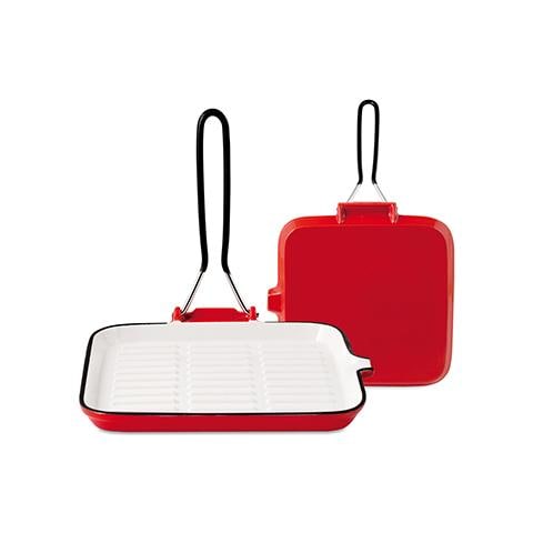 Bistecchiera Ghisa Sm Quadrato Cm22 Pentole E Preparazione - Foto 1