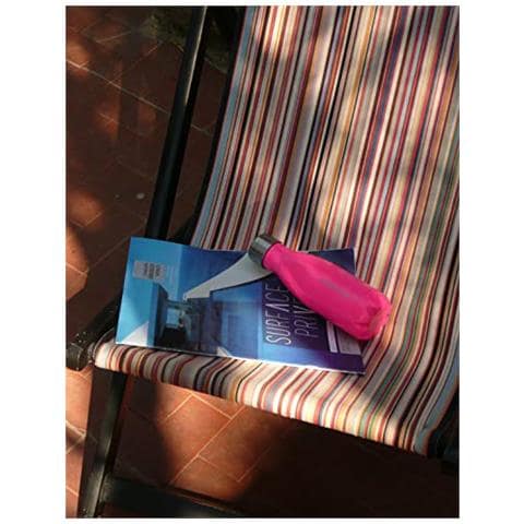 Termica Bottiglia Con Doppia Parete In Acciaio Inox Acciaio Inox, Rosa Rosa Mat, 260ml - Foto 5