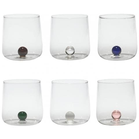 Set 6 Bicchieri Tumbler Bilia Colori Assortiti - Foto 1
