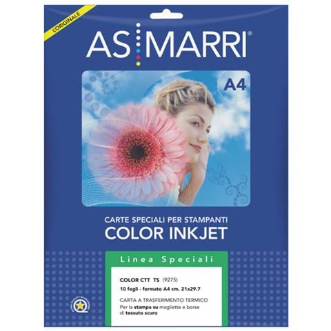 Carta Inkjet A4 10fg Trasferimento Termico X Tessuti Scuri - Foto 1