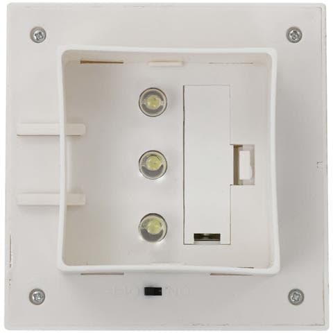 Lampade Solari Da Esterni 12 Pz A Led Quadrate 12 Cm Bianco - Foto 2