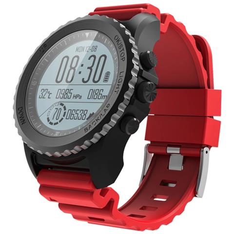 Smartwatch SF-SM968 Display 1.32" Bluetooth Cardiofrequenza Rosso - Foto 1