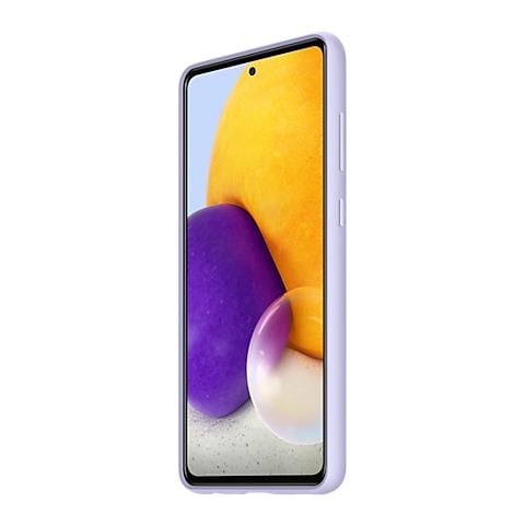 Custodia Silicone Cover Case Samsung Ef-pa725tvegww Per Galaxy A72 A725 Viola - Foto 1