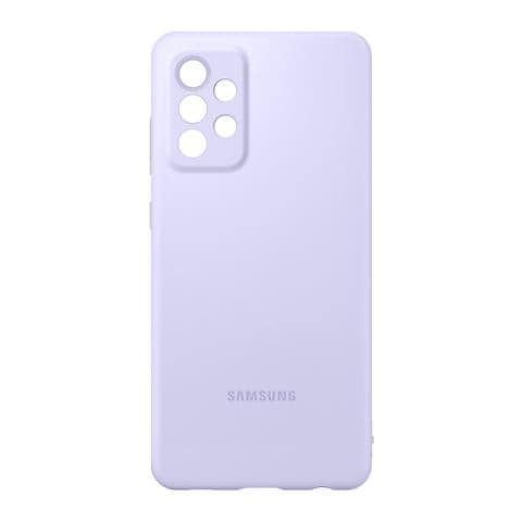 Custodia Silicone Cover Case Samsung Ef-pa725tvegww Per Galaxy A72 A725 Viola - Foto 2