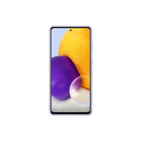 Custodia Silicone Cover Case Samsung Ef-pa725tvegww Per Galaxy A72 A725 Viola - Foto 16