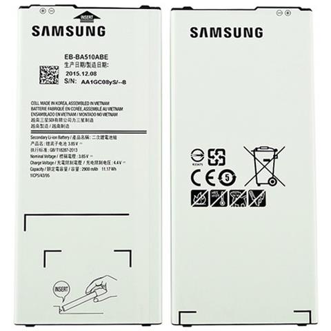 Batteria Litio Eb-ba510abe 2900mah Per Galaxy A5 2016 A510 Bulk - Foto 1