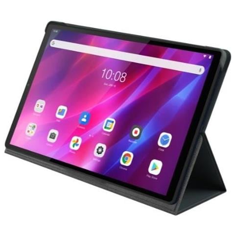 Custodia per Tablet Tab K10 Folio in Microfibra Colore Grigio - Foto 3