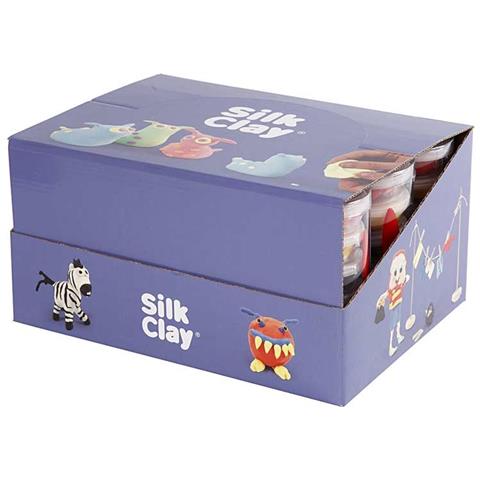 Set Per Modellare Silk Clay® Colori Base E Neon - 12 Set - Foto 1