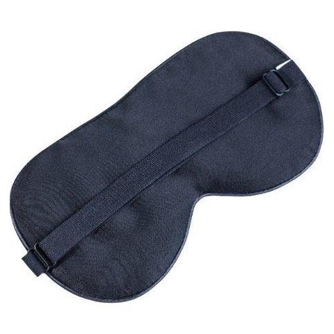 Mascherina Per Dormire 100% Seta Blu Scuro - Foto 7