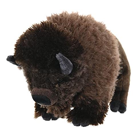 Bisonte Della Repubblica Selvatica, Cuddlekins, Animale Farcito, 12 Pollici, Regalo Per Bambini, Giocattolo Di Peluche, Bottiglie Dacqua Riciclate Fill Is Spun - Foto 1