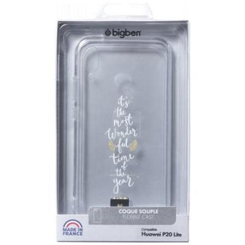 Cover Rigida Per Huawei P20 Lite Con Fantasia Wonderful Time, Trasparente - Foto 2