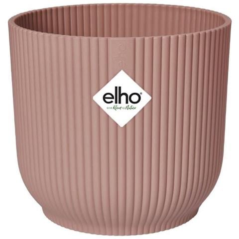 Vibes Vaso Da Fiori Rotondo - Plastica - Ø 25 - Rosa Cipria - Foto 1