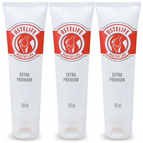 3x Ngs Ostelife Extra Premium Pomata Per Dolori Ossei E Articolari 100 Ml - Foto 1