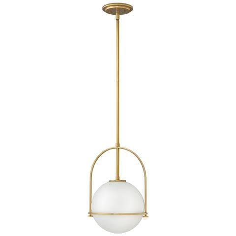 Sospensione Industrial Nordica Somerset Acciaio Ottone Antico 1 Luce E27 - Foto 1