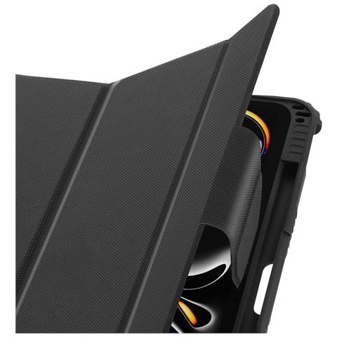 Custodia Anti-urto Per Ipad Pro 13' 2024 Copertina Supporto Rinforzata, Nero - Foto 2