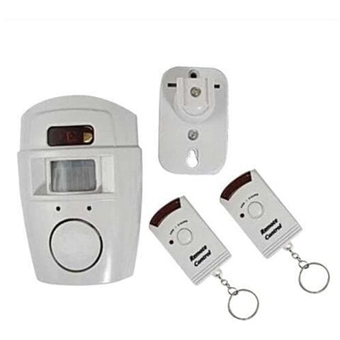 Antifurto Allarme Con Sensore Sirena 105 Db 2 Telecomandi Casa Ufficio Negozio - Foto 2