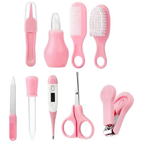 Kit Per La Cura Del Bambino Con 8 Accessori, Rosa - Foto 2