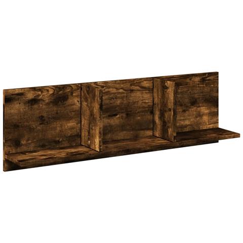 Mobile A Parete 100x16,5x30 Cm Rovere Fumo In Truciolato - Foto 2