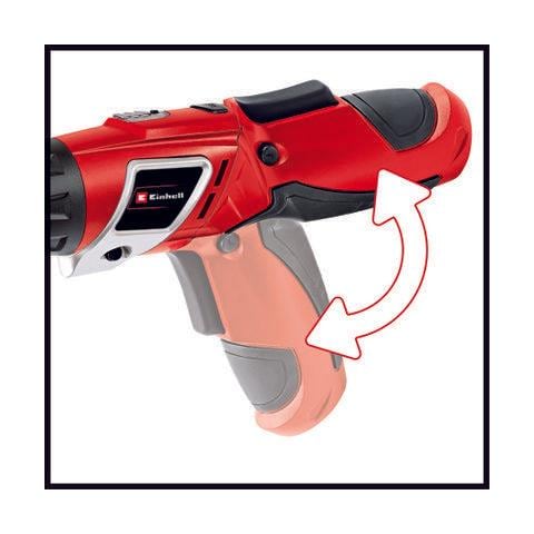 Avvitatore A Batteria 3,6v Con Manico Snodabile Luce Led E 6 Inserti In Dotazione Einhell - Foto 2