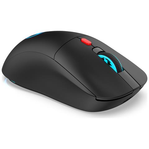 Mouse Wireless - Ricaricabile 2.4g Black - Foto 1