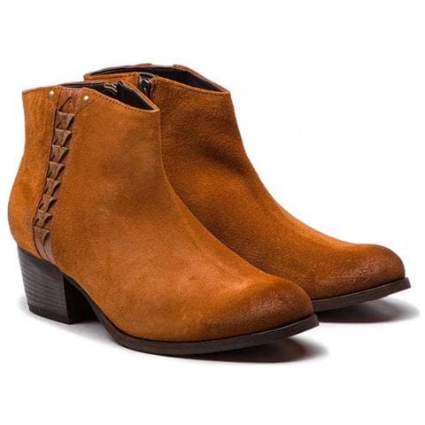 Donna Maypearl Fawn - Stivali Con Cerniera In Pelle Marrone 40 - Foto 2