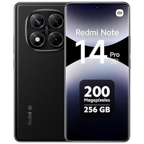 Redmi Note 14 Pro 5G 256GB 8GB Ram Display 6.67" Doppia SIM USB tipo-C 5110 mAh Midnight Black - Foto 1
