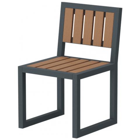 Sedia Screen In Acciaio - Foto 1