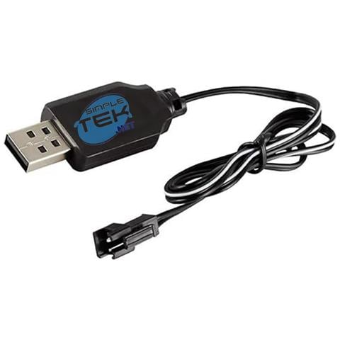 Cavo Di Ricarica 2 Pin Spina Sm-2p Usb Caricatore 3.7v 3.6v Drone Telecomandati Rc - Foto 1