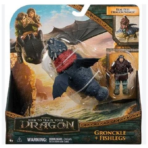 Dragon Trainer Figure Gamba Di Pesce E Muscolone - Foto 1