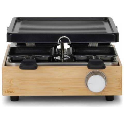 Griglia Per Raclette Per 4 Persone, 800w - Doc311 - Foto 2