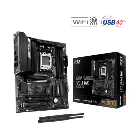 Scheda Madre Pro-A AMD X870 WIFI Socket AMD AM5 Chipset X870 ATX - Foto 1