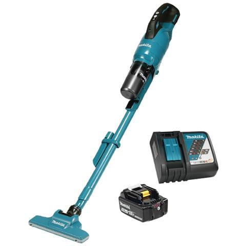 Scopa Elettrica 2 in 1 DCL286FRF Senza Sacchetto Secco Ciclonico Capacità 0,25 L Colore Nero Blu - Foto 2