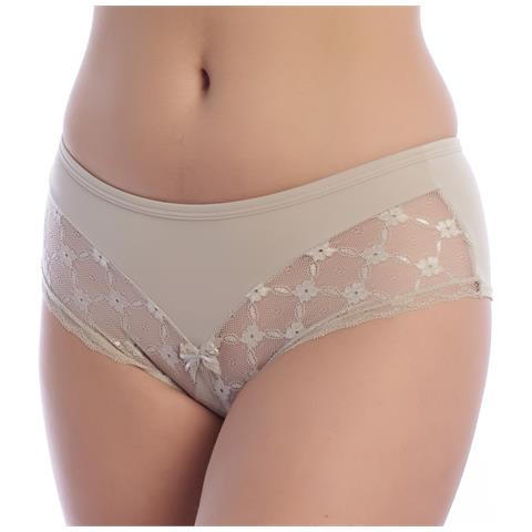 Mutandina Culotte Da Donna In Pizzo, Modello Brigitte. Eleganza, Comodità E Vestibilità Perfetta. - Foto 1