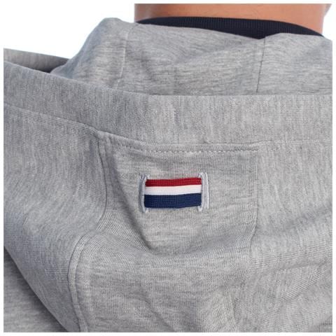 Felpa Con Cappuccio E Zip Da Uomo Us41162009 - Foto 7