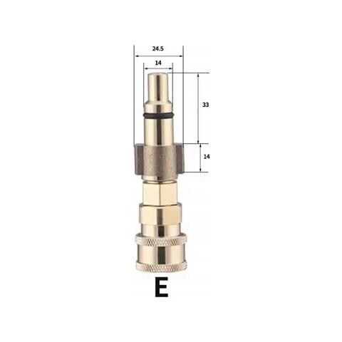 Adattatore Per Idropulitrice Lavor - Sostitutivo Compatibile Con Lavor Army-cruiser | Qc 1/4"", 160 Bar, 60°c, 10l /min | Alta Qualità E Durata - Foto 2
