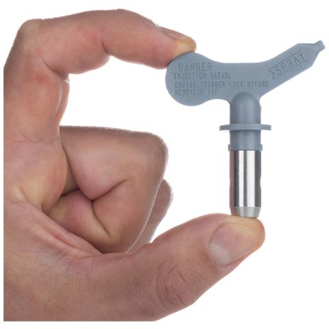 Ugello Di Spruzzatura Ultraheavy 345 - Larghezza 15cm | Compatibile Con Graco, Titan, Wagner | Metallo Nichelato, Resistente Alla Corrosione - Foto 2