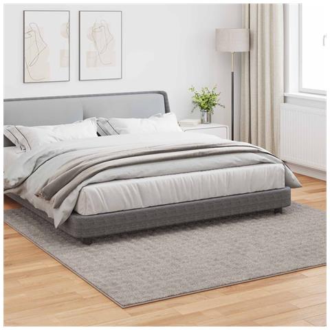 Tappeti per area Quadrato HUARTE Sabbia 240 x 240 cm Poliestere - Foto 2
