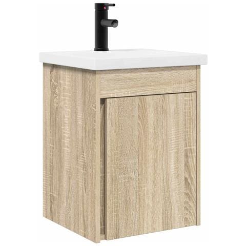 Mobile bagno con rubinetto Rovere Sonoma 42 x 40 x 74,5 cm - Foto 1