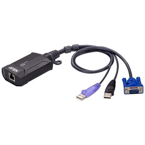 CN800-AT switch per keyboard-video-mouse (kvm) Nero, Viola - Foto 1