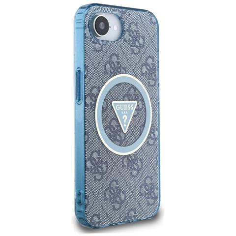 Custodia Per Iphone 16 Con Glitter Blu - Foto 1