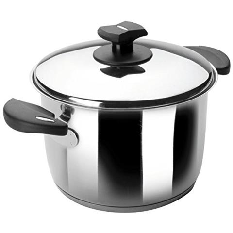 88128 - Padella Nova Ladycor con coperchio, 28 cm, in acciaio inox. - Foto 1