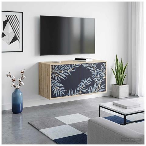 Mobile TV da Parete DOKKUM 69 x 33 x 40 cm Rovere Sonoma - Foto 2