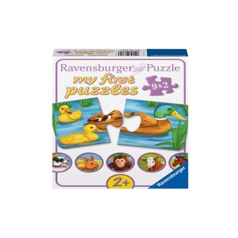 Puzzle Myfirst Simpatici Animali 9 x 2 pz 18 x 10 cm 07331 - Foto 3