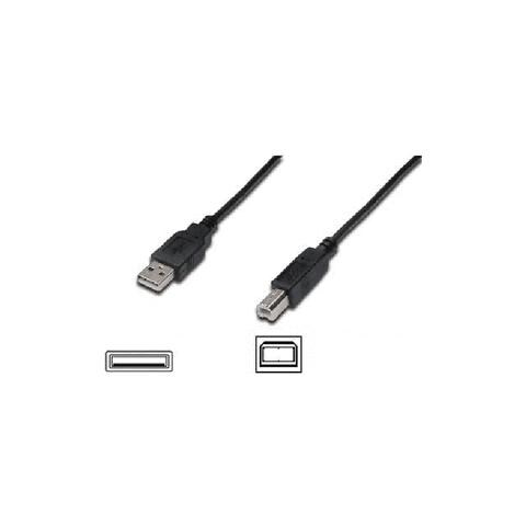 Cavo USB 2.0 A / B Maschio / Maschio da 1 m Colore Nero - Foto 2