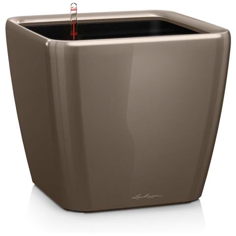 Vaso Quadro Premium Ls 50 Tortora Lucido 50x50x46, 5 Cm 16285 - Foto 1