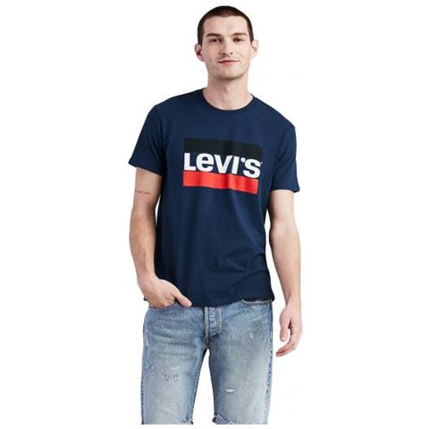 Sportswear Logo Graphic Dress Blue T-shirt Uomo Taglia Xl - Foto 1