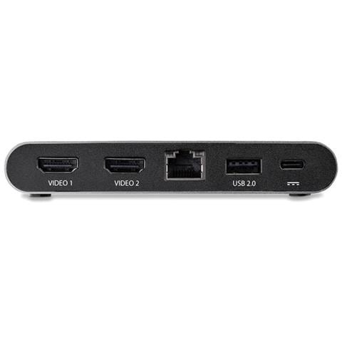 Adattatore Multi-porta USB-C per doppio monitor - 2 x 4K HDMI - 2 porte USB-A - 100W PD 3.0 - Gbe - Foto 4