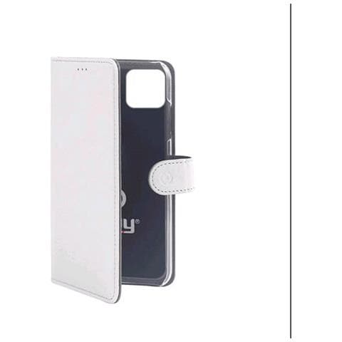 Wally custodia per cellulare 15,5 cm (6.1"") Custodia a libro Grigio, Bianco per iPhone 11 - Foto 3